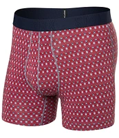 SAXX DropTemp™ Cooling Cotton Vintage Geometric 5#double; Inseam Boxer Briefs