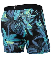 SAXX DropTemp™ Cooling Tropical Jungle 5#double; Inseam Boxer Briefs