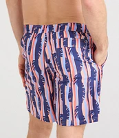SAXX Go Coastal 2N1 Tropical 7#double; Inseam Volley Swim Shorts