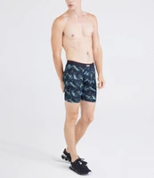 SAXX Multi-Sport Solid/Printed 6#double; Inseam Mesh Boxer Briefs 2-Pack