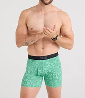 SAXX Quest Quick-Dry Printed Mesh 5#double; Boxer Briefs