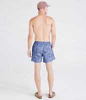 SAXX Tropical Tapa Oh Buoy 5 Inseam Volley Swim Shorts