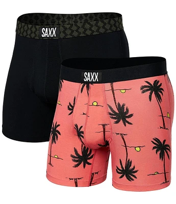 SAXX Ultra Super Soft 5#double; Inseam Boxer Briefs 2-Pack