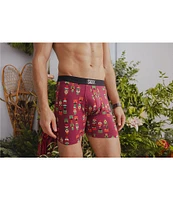 SAXX Ultra Super Soft Relaxed Fit Christmas Nutcracker 5#double; Inseam Boxer Briefs