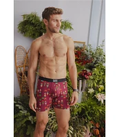 SAXX Ultra Super Soft Relaxed Fit Christmas Nutcracker 5#double; Inseam Boxer Briefs