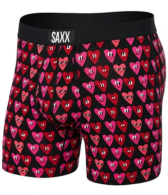 SAXX Ultra Super Soft Relaxed Fit Hearts 5#double; Inseam Boxer Briefs