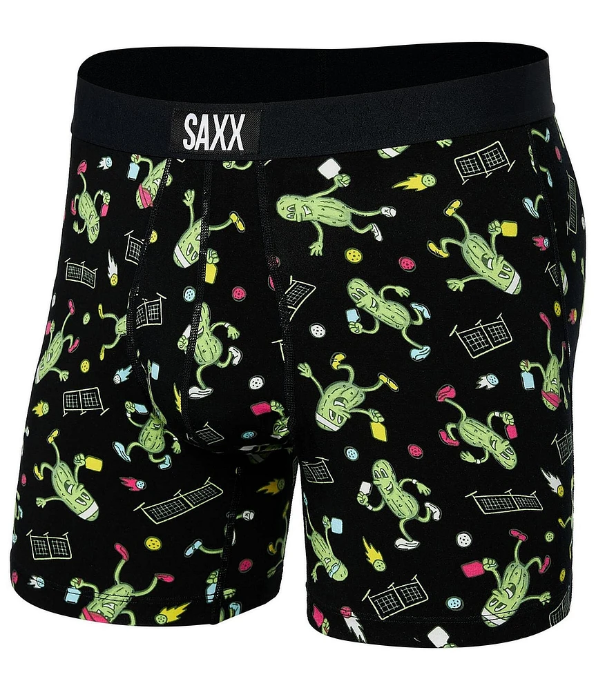 SAXX Ultra Super Soft Relaxed Fit Pickleball 5#double; Inseam Boxer Briefs