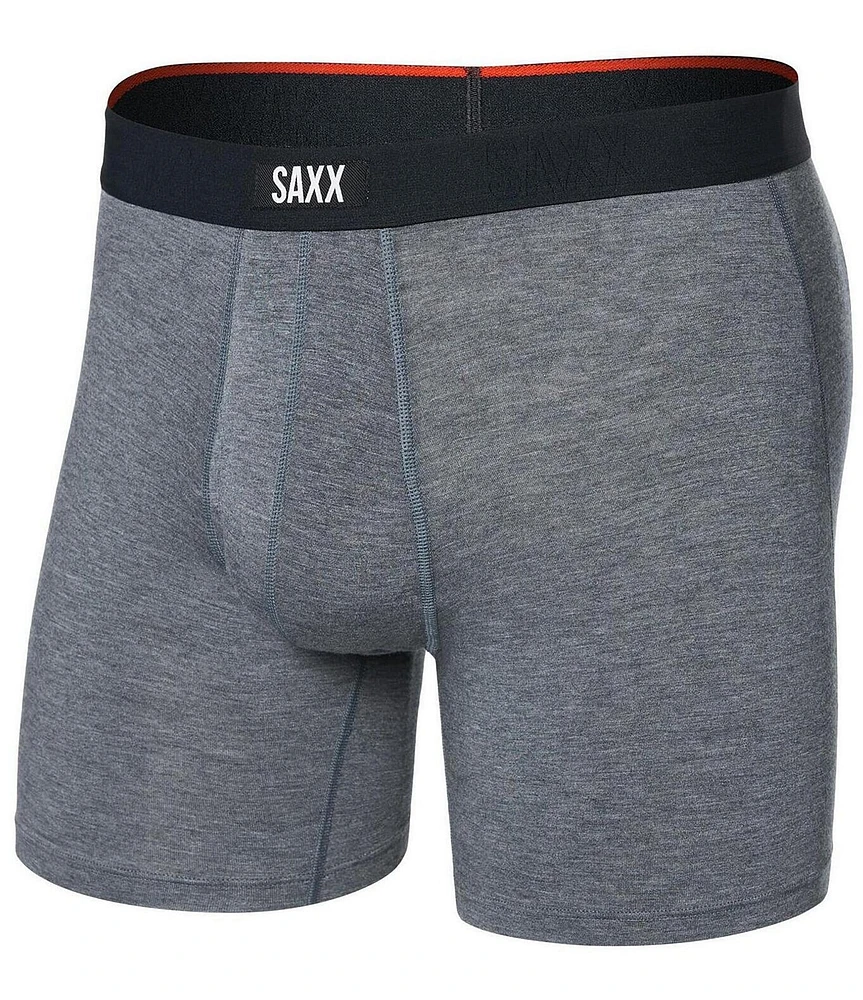 SAXX Vibe Super Soft Solid 6#double; Inseam Boxer Briefs