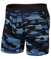 SAXX Vibe Xtra Cloudbank Camouflage 6#double; Inseam Boxer Briefs