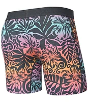 SAXX Vibe Xtra Slim Floral 6#double; Boxer Briefs