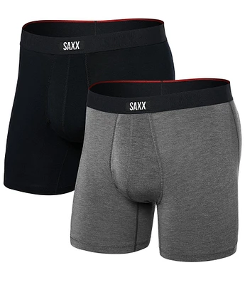 SAXX Vibe Xtra Solid 6#double; Inseam Boxer Briefs 2-Pack