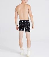 SAXX Vibe Xtra Super Soft Gamer Printed 6#double; Inseam Boxer Briefs