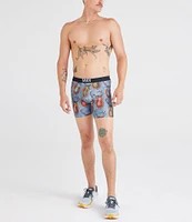 SAXX Volt Breathable Mesh Slim Fit Mr. Deer Face 5#double; Inseam Boxer Briefs