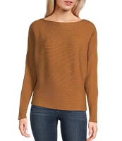 Say What Ribbed Dolman Sleeve Sweater