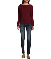 Say What Ribbed Dolman Sleeve Sweater