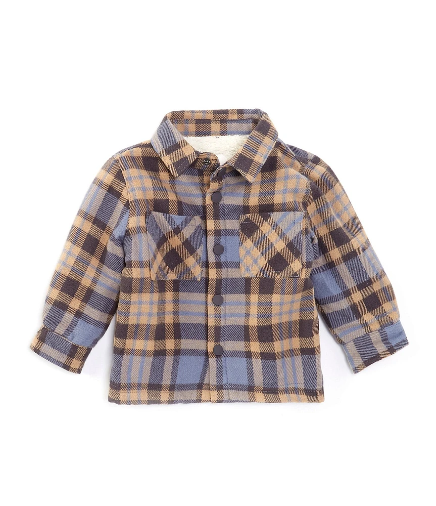 Scene&Heard Baby Boys 3-24 Months Plaid Shacket