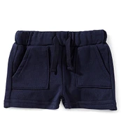 Scene&Heard Baby Boys 3-24 Months Slub French Terry Shorts