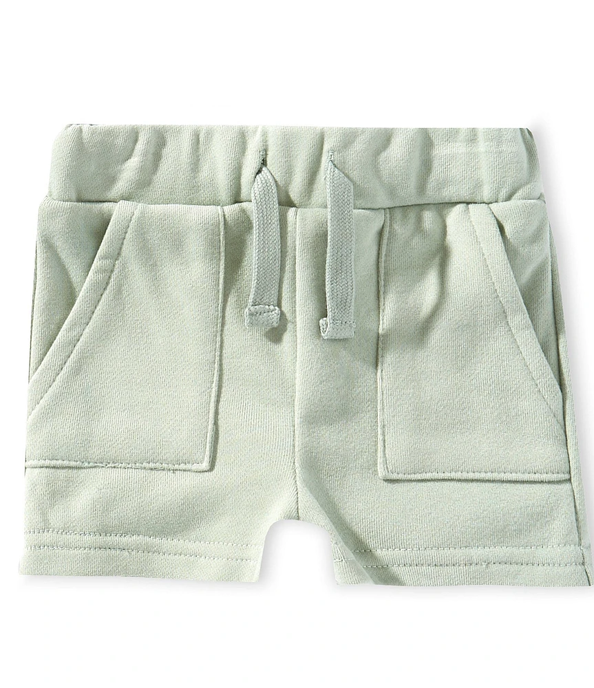 Scene&Heard Baby Boys 3-24 Months Slub French Terry Shorts