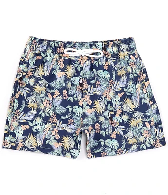 Scene&Heard Big Boys 8-20 Floral Print Swim Trunks