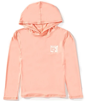 Scene&Heard Big Boys 8-20 Long Sleeve Hooded Rashguard