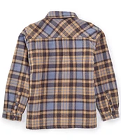 Scene&Heard Big Boys 8-20 Plaid Shacket