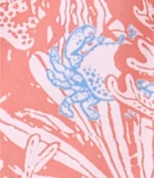 Scene&Heard Little Boys 8-20 Seaweed Crab Swim Trunks