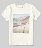 Scene&Heard Big Boys 8-20 Short Sleeve Road Screen T-Shirt