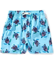 Scene&Heard Big Boys 8-20 Turtle Swim Trunks