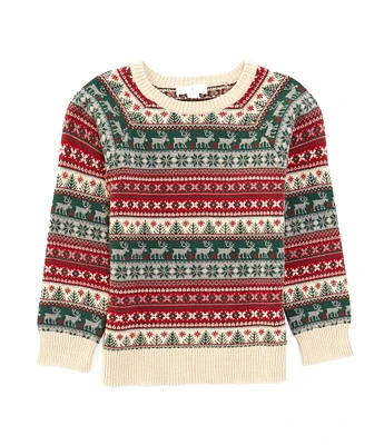 Scene&Heard Little Boys 2T-7 Fair Isle Sweater