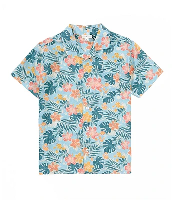 Scene&Heard Little Boys 2T-7 Floral Print Woven Linen Shirt