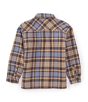 Scene&Heard Little Boys 2T-7 Plaid Shacket