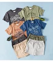 Scene&Heard Little Boys Pull-On Ripstop Shorts