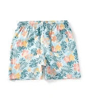 Scene&Heard Little Boys 2T-7 Tropical Seersucker Shorts