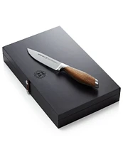 Schmidt Brothers Cutlery Bonded Teak 4-Piece Jumbo Steak Knife Set