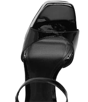 Schutz Arlene Patent Leather Platform Sandals