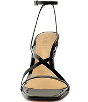 Schutz Bari Patent Leather Strappy Dress Sandals