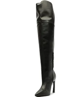 Schutz Cate Leather Over The Knee Boots