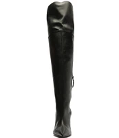 Schutz Cate Leather Over The Knee Boots