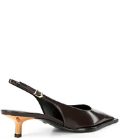 Schutz Daria Patent Leather Slingback Pumps