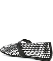 Schutz Eiza Studs Leather Ballet Flats