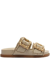 Schutz Enola Sporty Casual Bamboo Buckle Slides