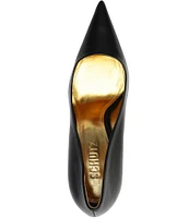 Schutz Firenze Leather Pointed Toe Pumps