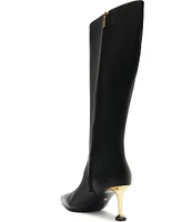 Schutz Firenze Up Leather Tall Boots