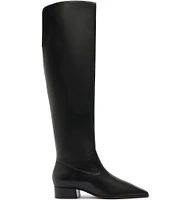 Schutz Helena Leather Over The Knee Boots