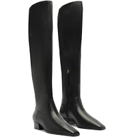 Schutz Helena Leather Over The Knee Boots