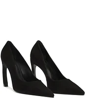 Schutz Lou Curve Nubuck Dress Pumps