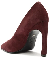 Schutz Lou Curve Nubuck Dress Pumps