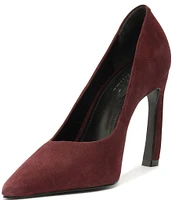 Schutz Lou Curve Nubuck Dress Pumps