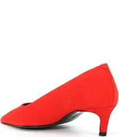 Schutz Lou Mid Curve Nubuck Pumps