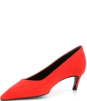 Schutz Lou Mid Curve Nubuck Pumps